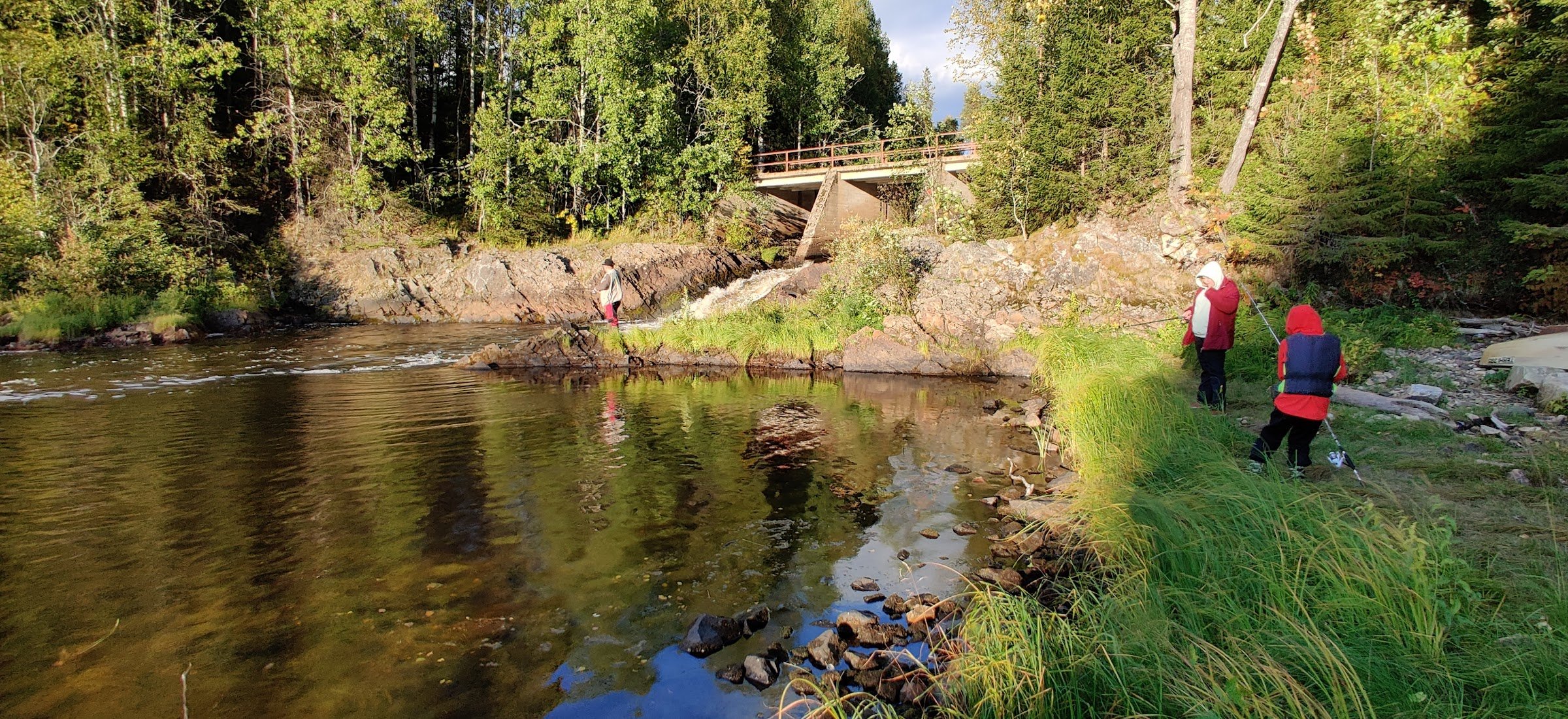 Myllyköngäs Waterfall